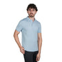 Men's Slim Fit Embossed Pique Polo| Silk Touch Series S - Shop Giordano