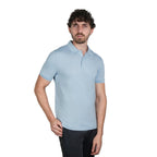 Men's Slim Fit Embossed Pique Polo| Silk Touch Series S - Shop Giordano