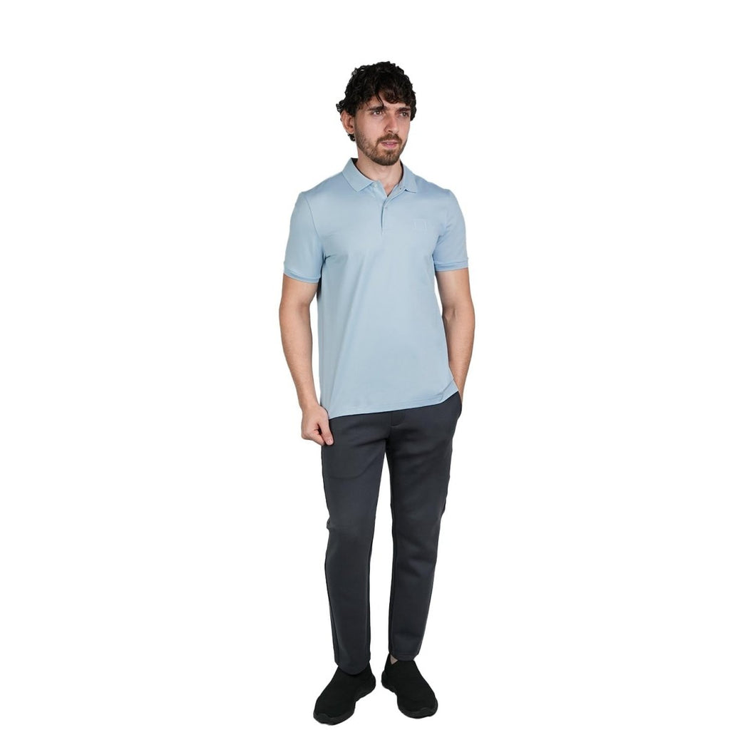 Men's Slim Fit Embossed Pique Polo| Silk Touch Series S - Shop Giordano