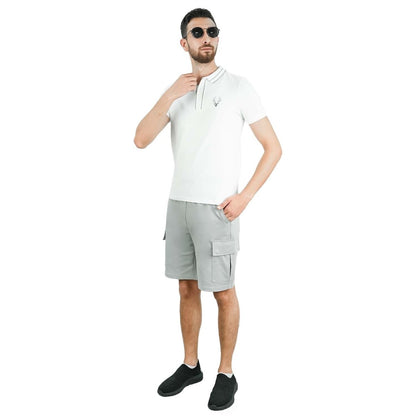 Men's Slim Fit Embroidered Infinite Polo - Giordano