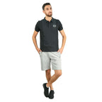 Giordano Men's Slim Fit Embroidered Infinite Polo - Premium Polo