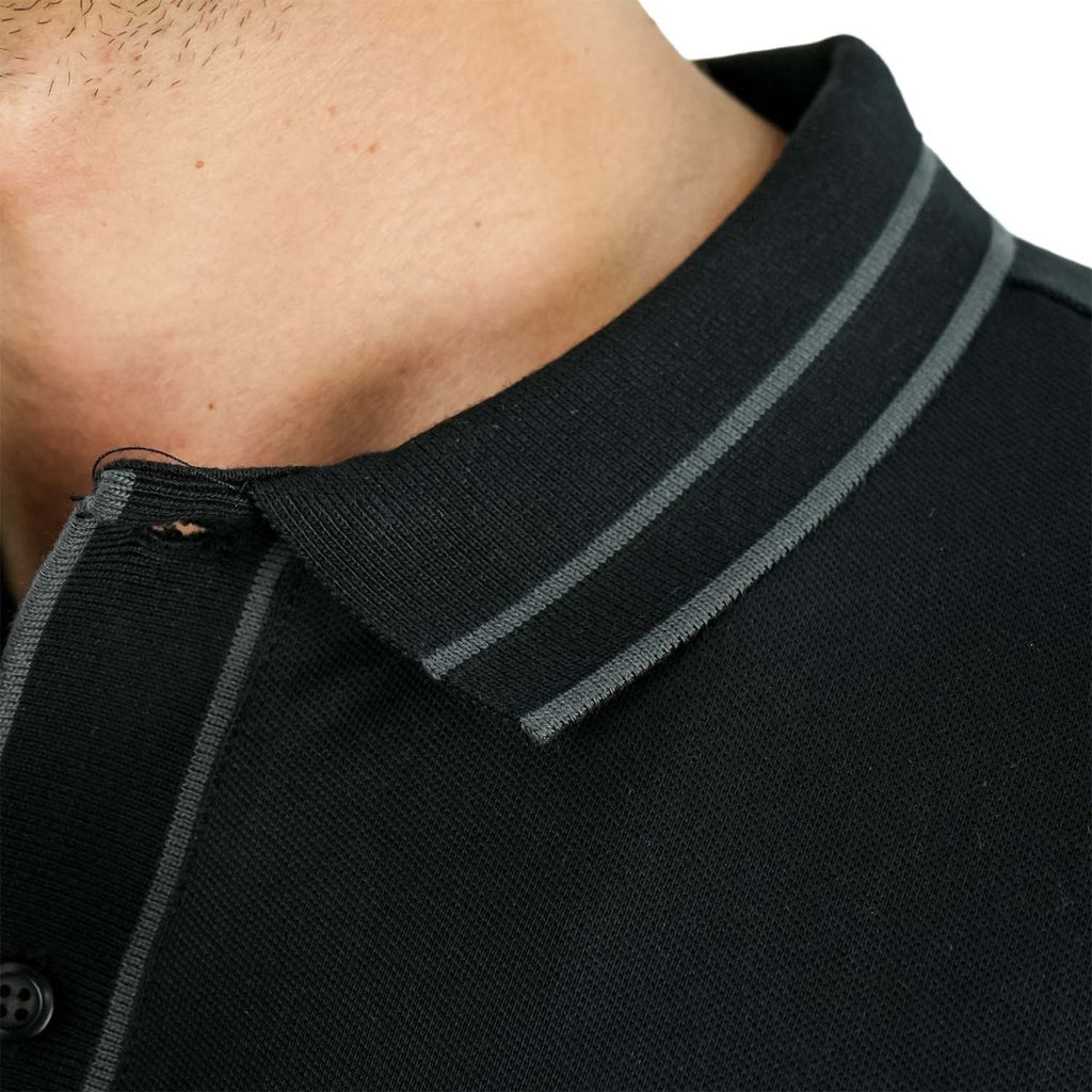Giordano Men's Slim Fit Embroidered Infinite Polo - Premium Polo