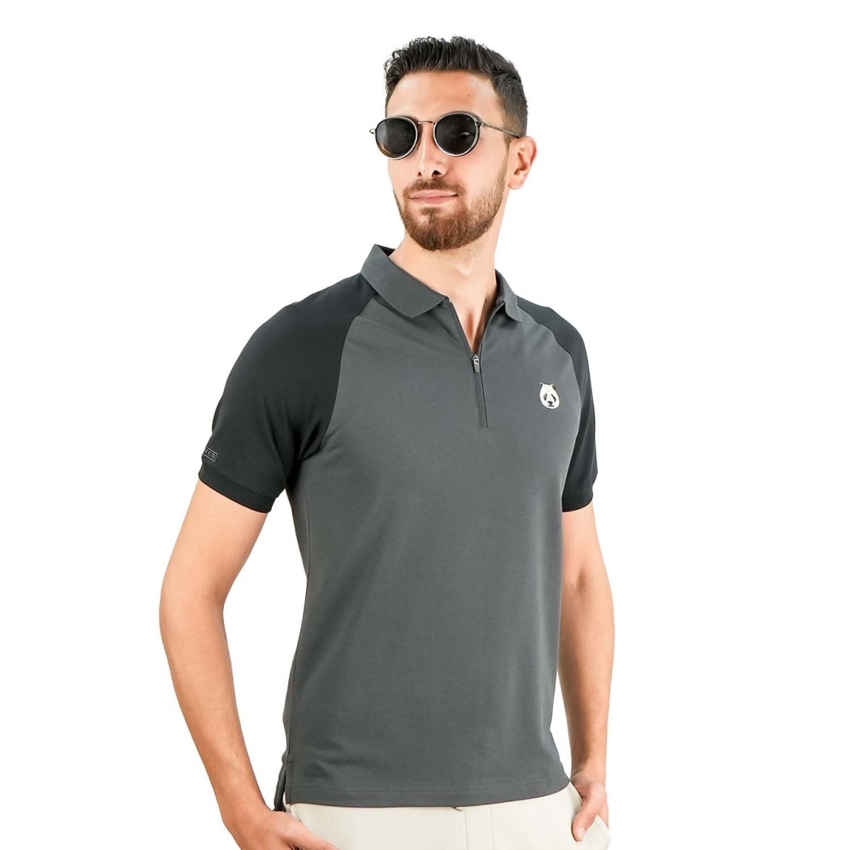 Men's Slim Fit Embroidered Infinite Polo - Giordano