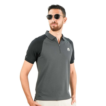 Men's Slim Fit Embroidered Infinite Polo - Giordano