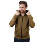 Men's Slim Fit French Terry Knit Hoodie Jacket S - Shop Giordano