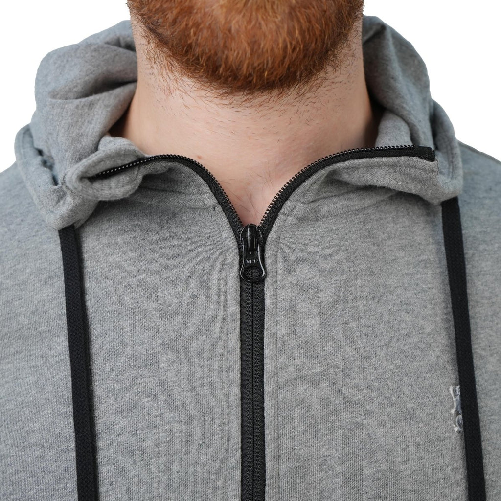 Men's Slim Fit French Terry Knit Hoodie Jacket S - Shop Giordano