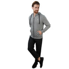 Men's Slim Fit French Terry Knit Hoodie Jacket S - Shop Giordano