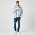 Men's Slim Fit French Terry Knit Hoodie Jacket S - Shop Giordano