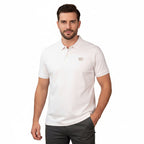 Men's Slim Fit Interlock Polo With Embroidery - Liquid Touch S - Shop Giordano
