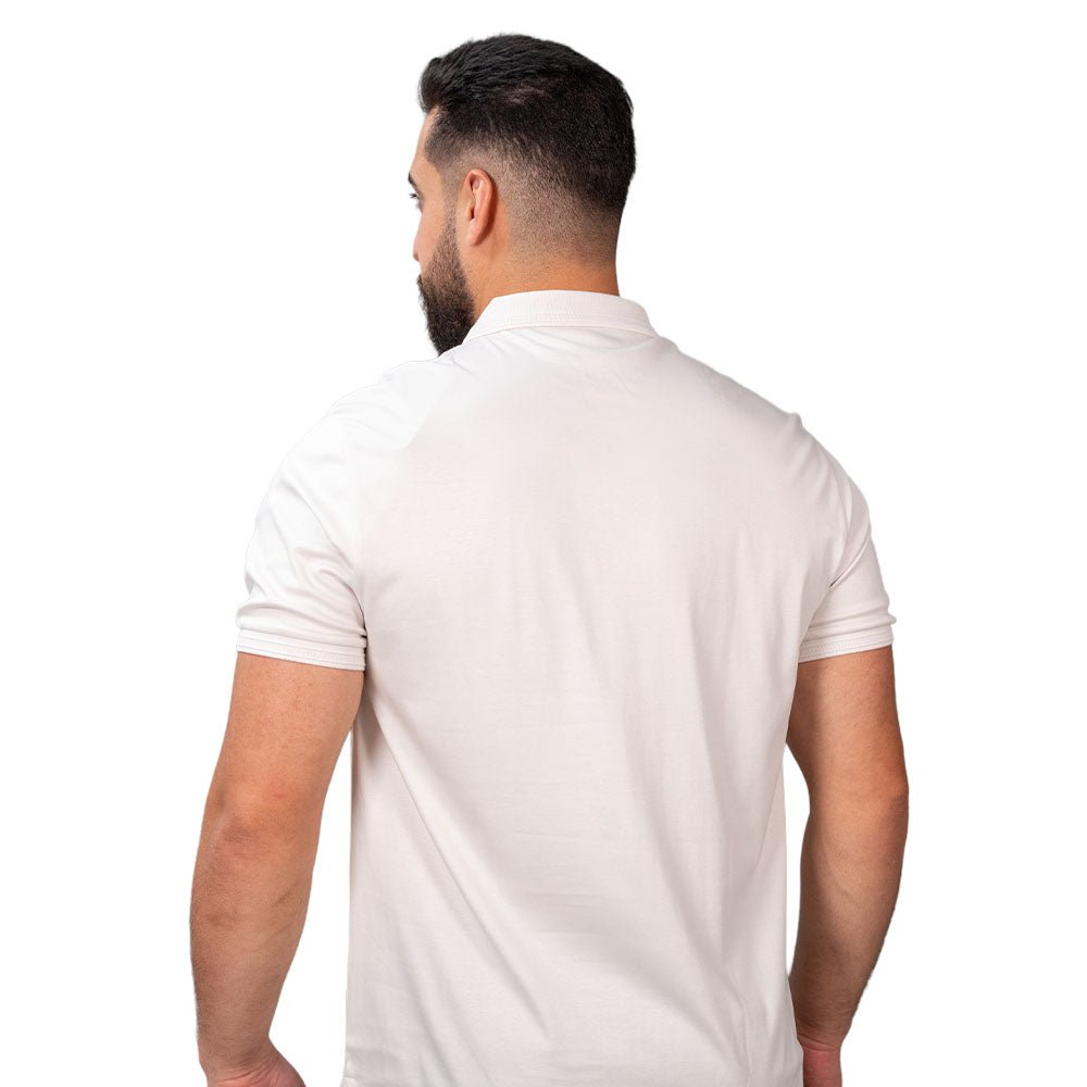 Men's Slim Fit Interlock Polo With Embroidery - Liquid Touch S - Shop Giordano