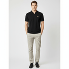 Men's Slim Fit Interlock Polo With Embroidery - Liquid Touch S - Shop Giordano