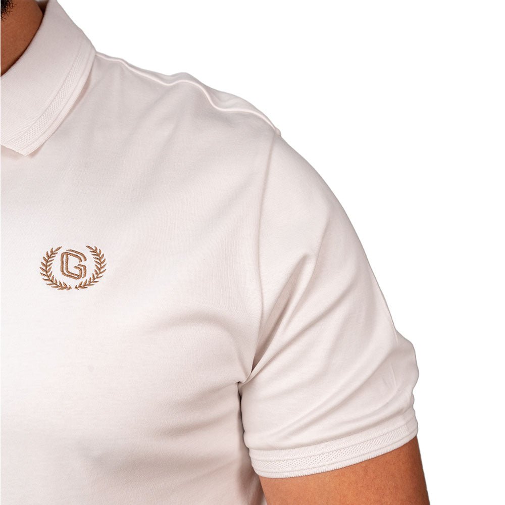 Men's Slim Fit Interlock Polo With Embroidery - Liquid Touch S - Shop Giordano