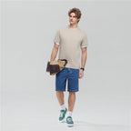 Men's Slim Fit Liquid Touch Cotton Crew Neck Tee S - Shop Giordano