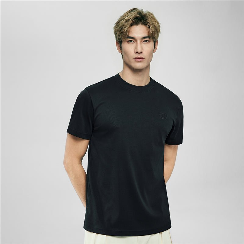 Men's Slim Fit Liquid Touch Cotton Crew Neck Tee S - Shop Giordano