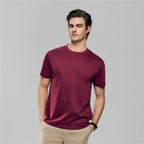 Men's Slim Fit Liquid Touch Cotton Crew Neck Tee S - Shop Giordano