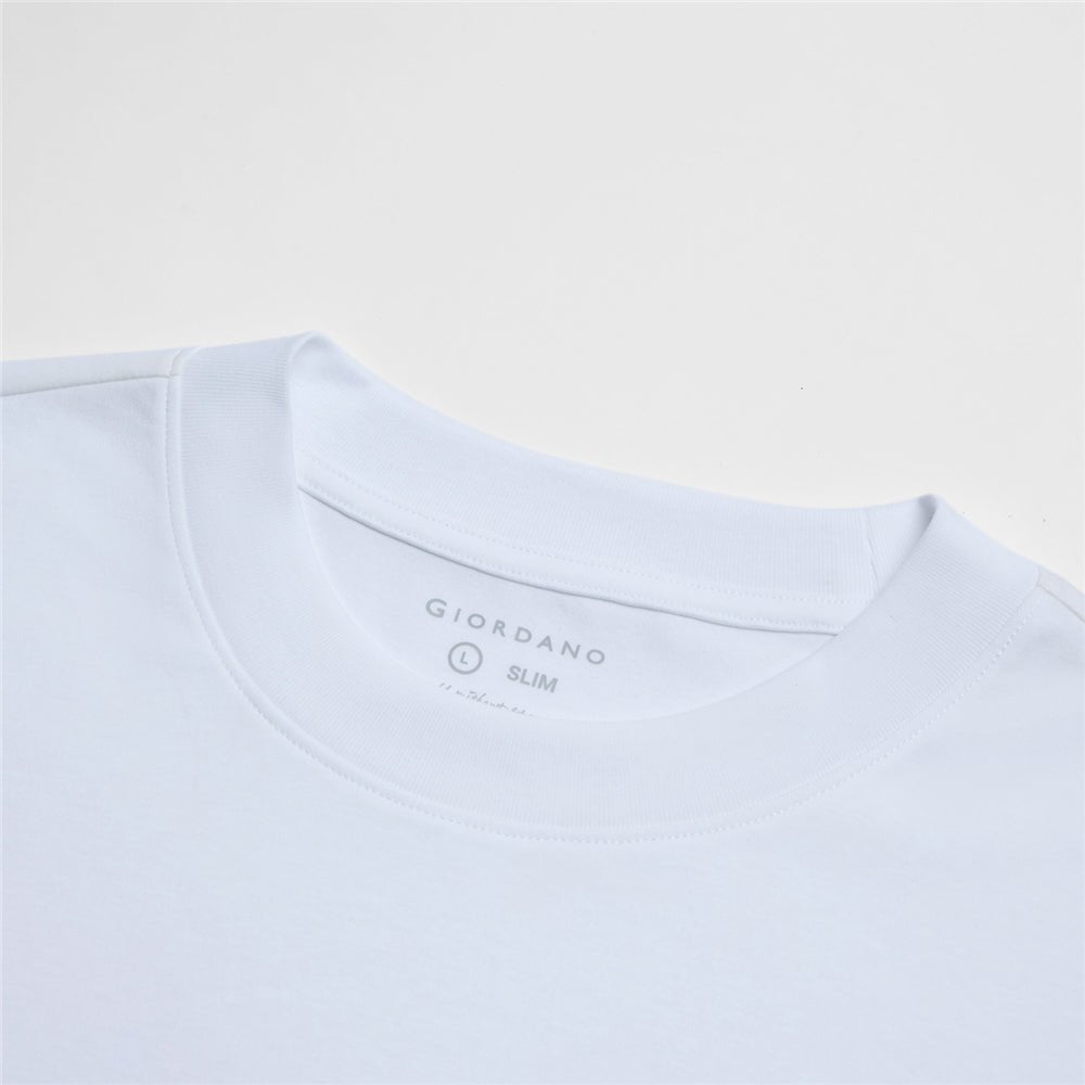 Men's Slim Fit Liquid Touch Cotton Crew Neck Tee S - Shop Giordano