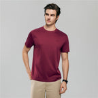 Men's Slim Fit Liquid Touch Cotton Crew Neck Tee S - Shop Giordano