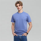 Men's Slim Fit Liquid Touch Cotton Crew Neck Tee S - Shop Giordano