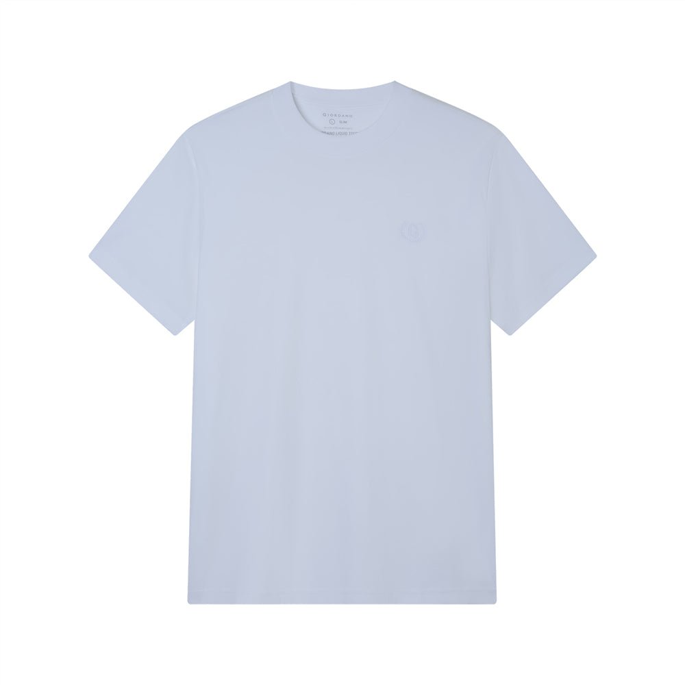 Men's Slim Fit Liquid Touch Cotton Crew Neck Tee S - Shop Giordano