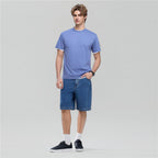 Men's Slim Fit Liquid Touch Cotton Crew Neck Tee S - Shop Giordano