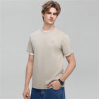 Men's Slim Fit Liquid Touch Cotton Crew Neck Tee S - Shop Giordano