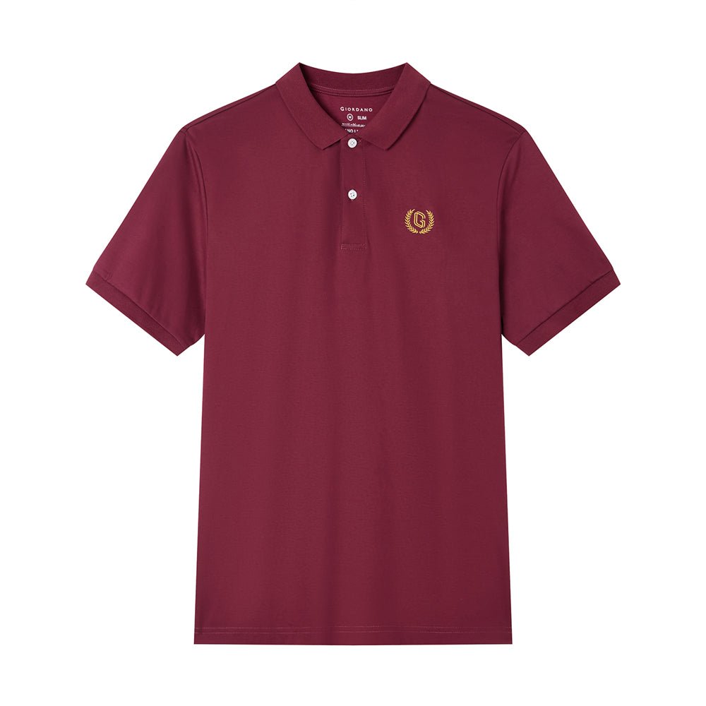 Men’S Slim Fit Liquid Touch Cotton Interlock Polo S - Shop Giordano