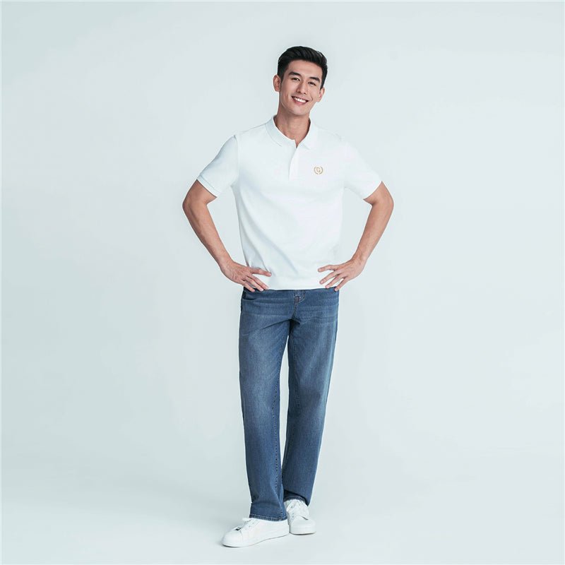 Men’S Slim Fit Liquid Touch Cotton Interlock Polo S - Shop Giordano