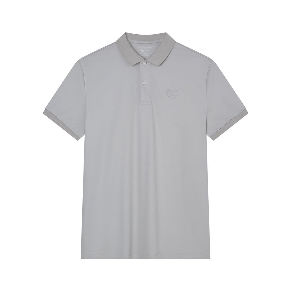 Men’S Slim Fit Liquid Touch Cotton Interlock Polo S - Shop Giordano