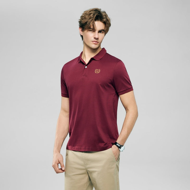 Men’s Slim Fit Liquid Touch Cotton Interlock Polo S - Shop Giordano