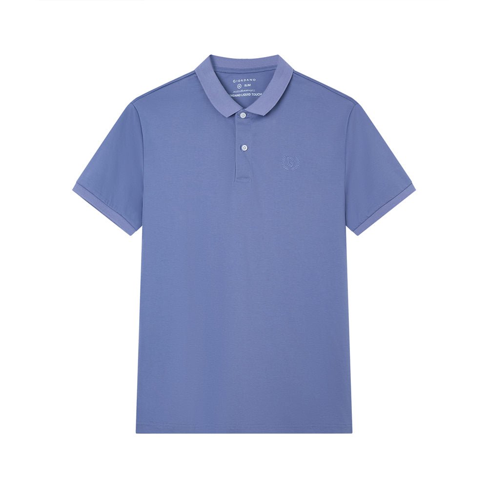 Men’S Slim Fit Liquid Touch Cotton Interlock Polo S - Shop Giordano