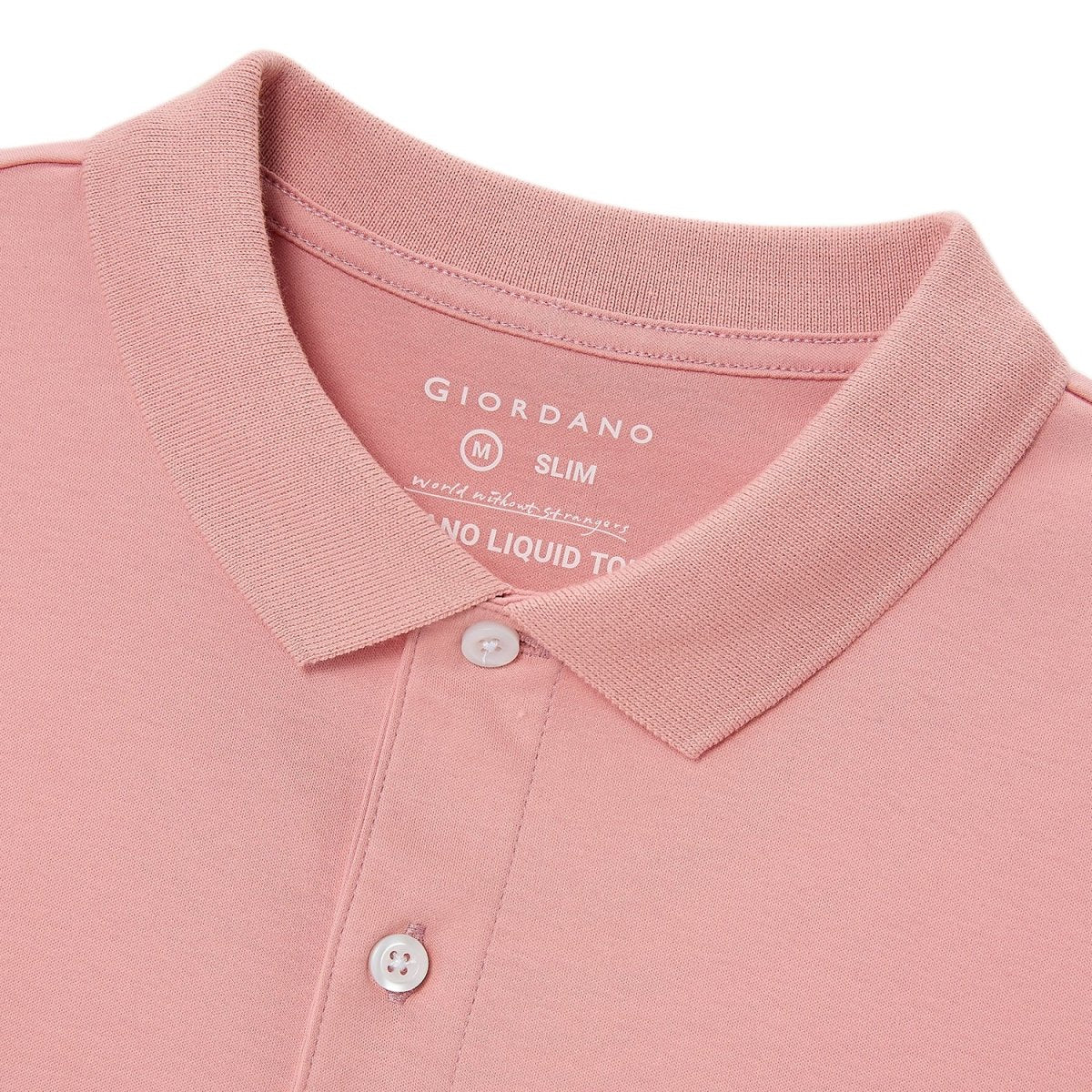 Giordano Men's Slim Fit Liquid Touch Polo - Premium Polo