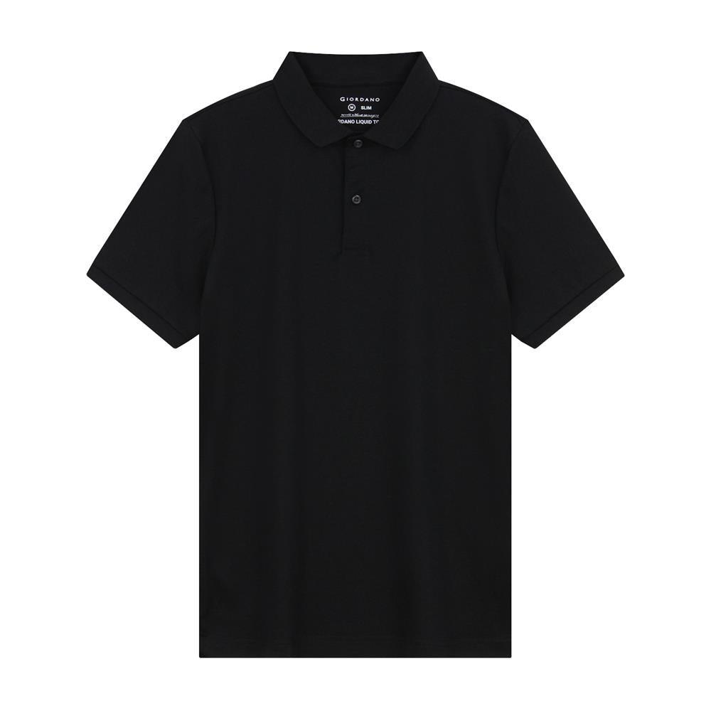 Giordano Men's Slim Fit Liquid Touch Polo - Premium Polo