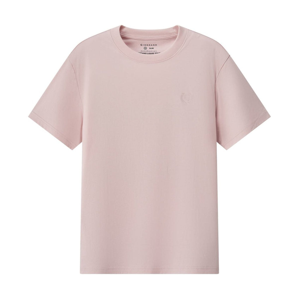 Men's Slim Fit Liquid Touch Smart Collar Tee S - Shop Giordano