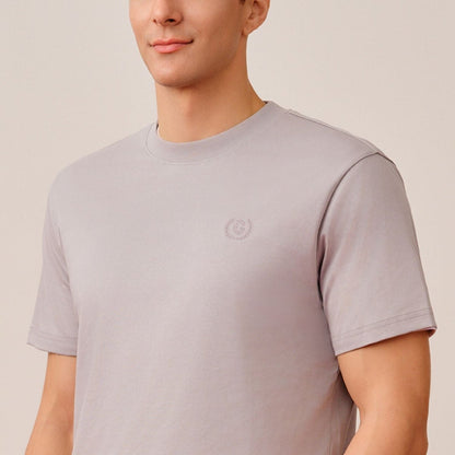 Men's Slim Fit Liquid Touch Smart Collar Tee - Giordano