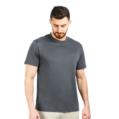 Men's Slim Fit Liquid Touch Smart Collar Tee - Giordano