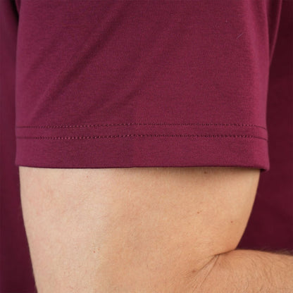 Men's Slim Fit Liquid Touch Smart Collar Tee - Giordano