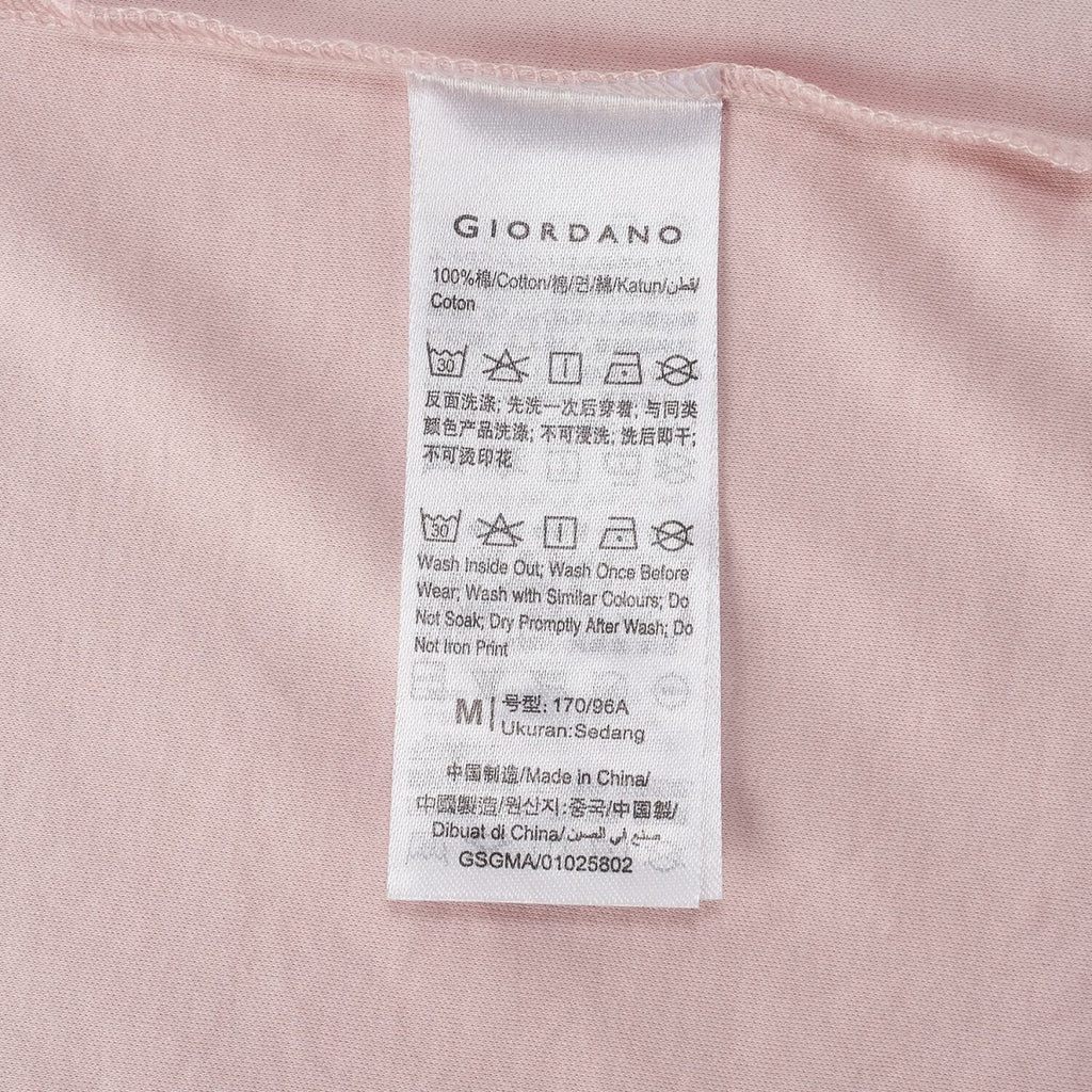 Men's Slim Fit Liquid Touch Smart Collar Tee S - Shop Giordano