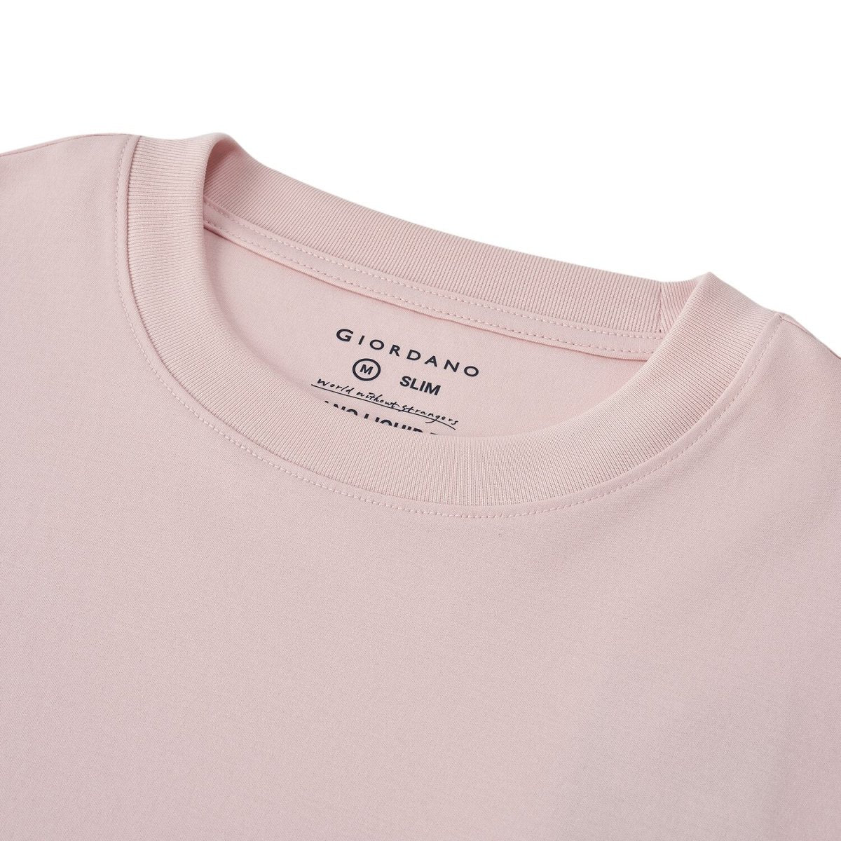 Men's Slim Fit Liquid Touch Smart Collar Tee - Giordano