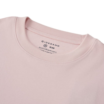 Men's Slim Fit Liquid Touch Smart Collar Tee - Giordano