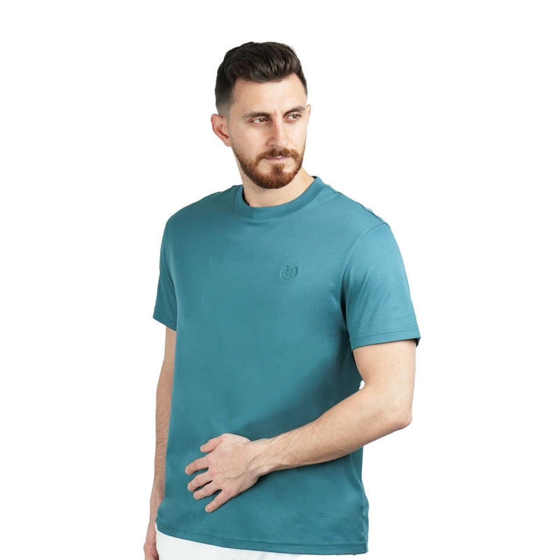 Giordano Men's Slim Fit Liquid Touch Smart Collar Tee - Premium Tee