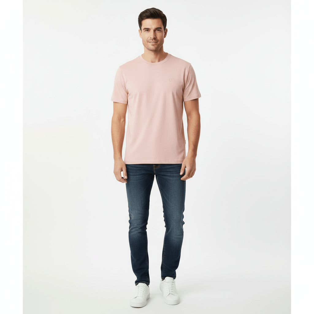 Men's Slim Fit Liquid Touch Smart Collar Tee S - Shop Giordano