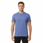 Men's Slim Fit Liquid Touch Smart Collar Tee S - Shop Giordano