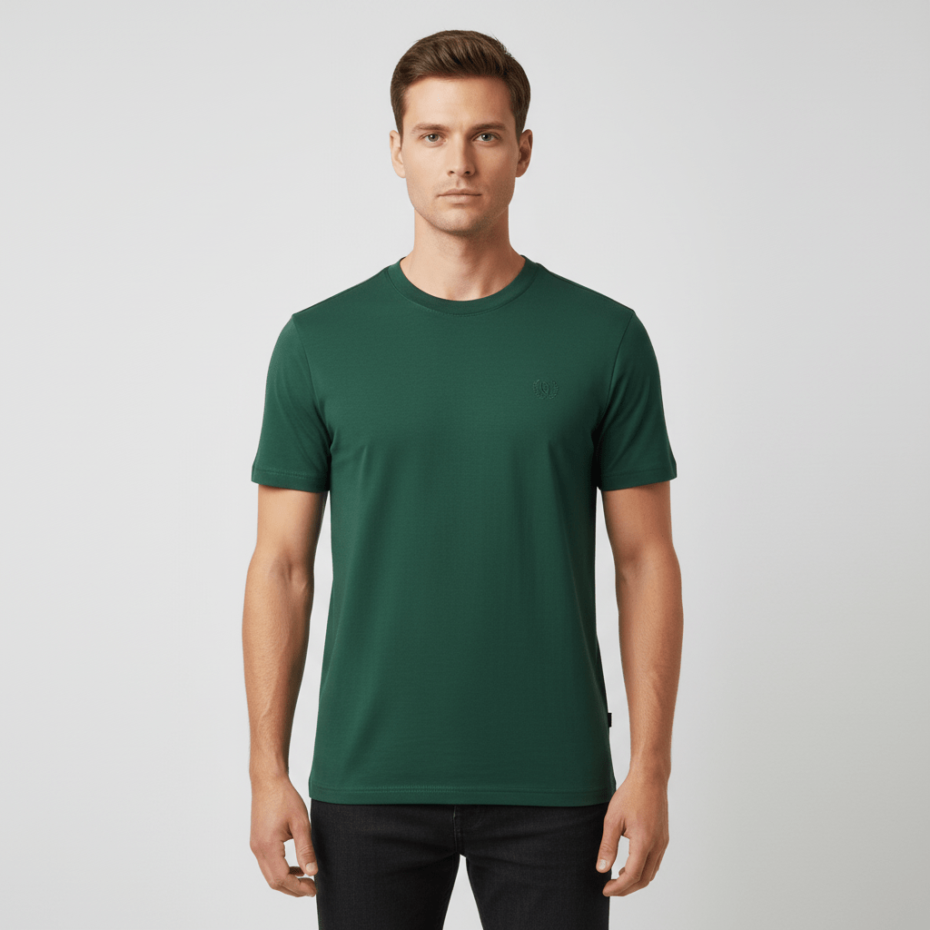 Men's Slim Fit Liquid Touch Smart Collar Tee S - Shop Giordano