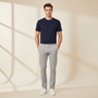 Men's Slim Fit Liquid Touch Smart Collar Tee S - Shop Giordano