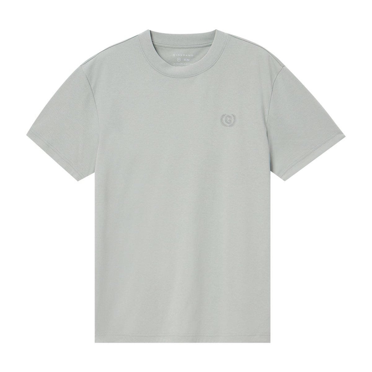 Men's Slim Fit Liquid Touch Smart Collar Tee S - Shop Giordano