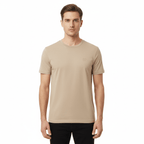 Men's Slim Fit Liquid Touch Smart Collar Tee S - Shop Giordano