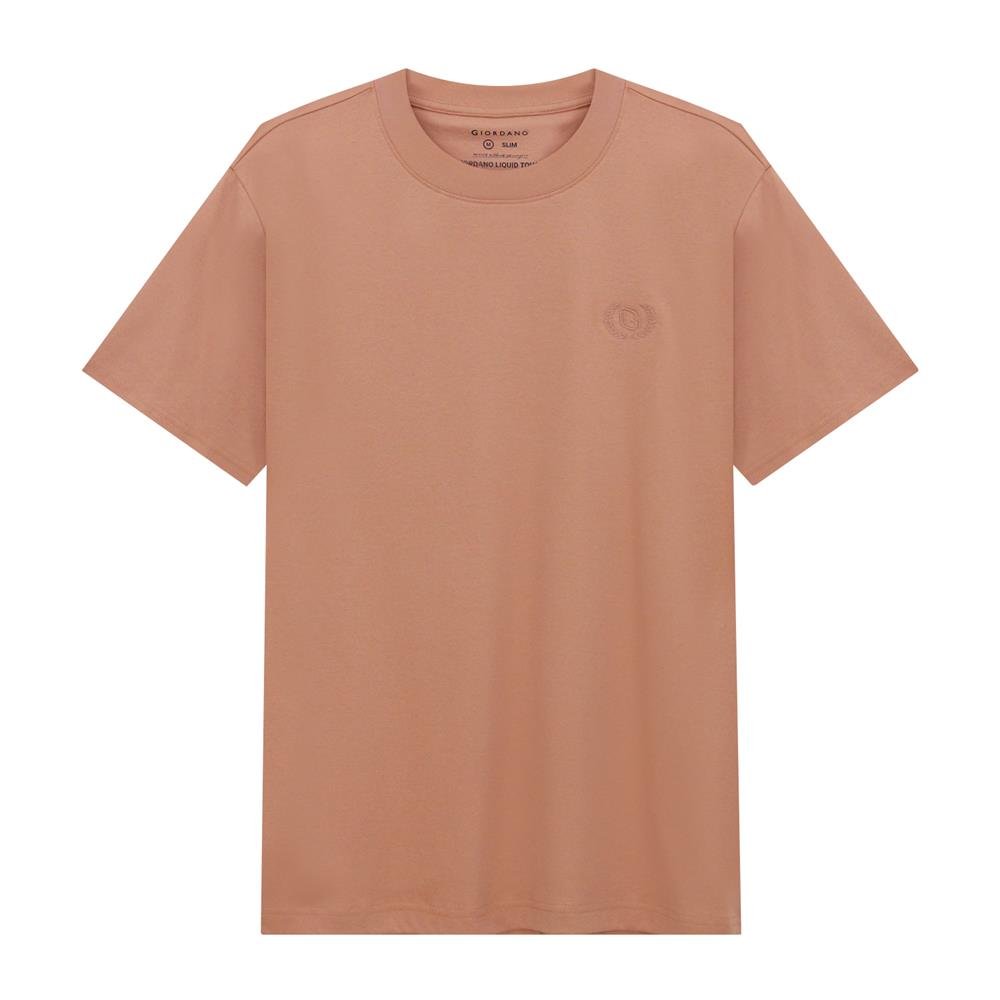Men's Slim Fit Liquid Touch Smart Collar Tee XS - Shop Giordano