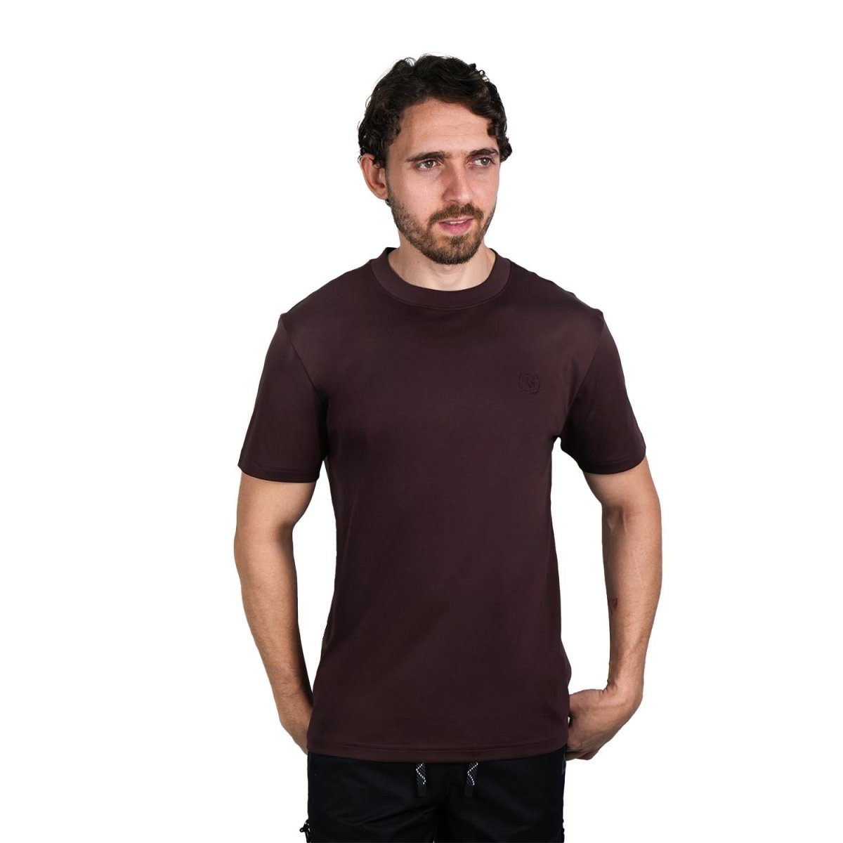 Men's Slim Fit Liquid Touch Smart Collar Tee XS - Shop Giordano