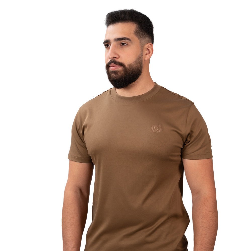 Men's Slim Fit Liquid Touch Smart Collar Tee XS - Shop Giordano