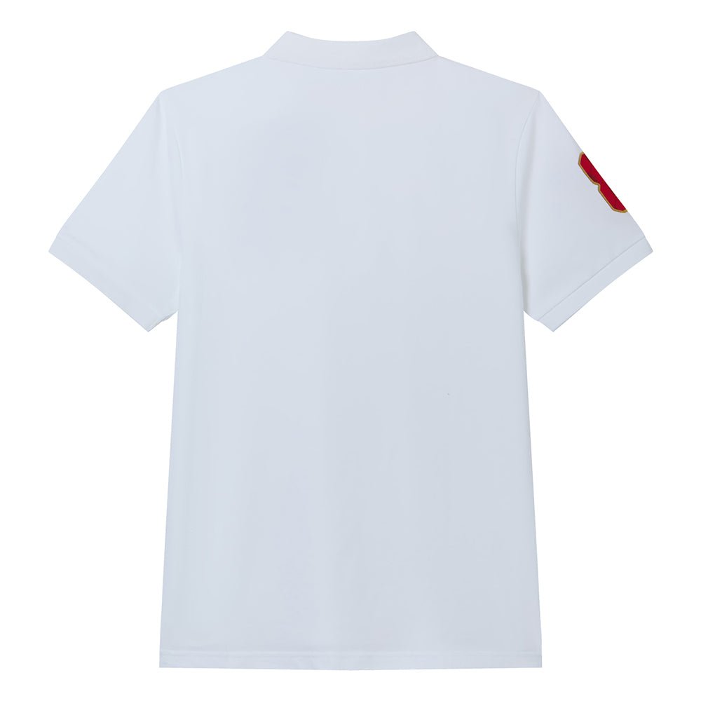 Men’S Slim Fit Lny Embroidery Lycra Pique Polo S - Shop Giordano